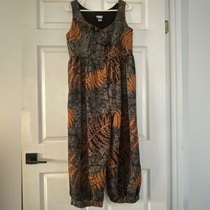 Manuhealii Lava Rock Print Jumpsuit - Small